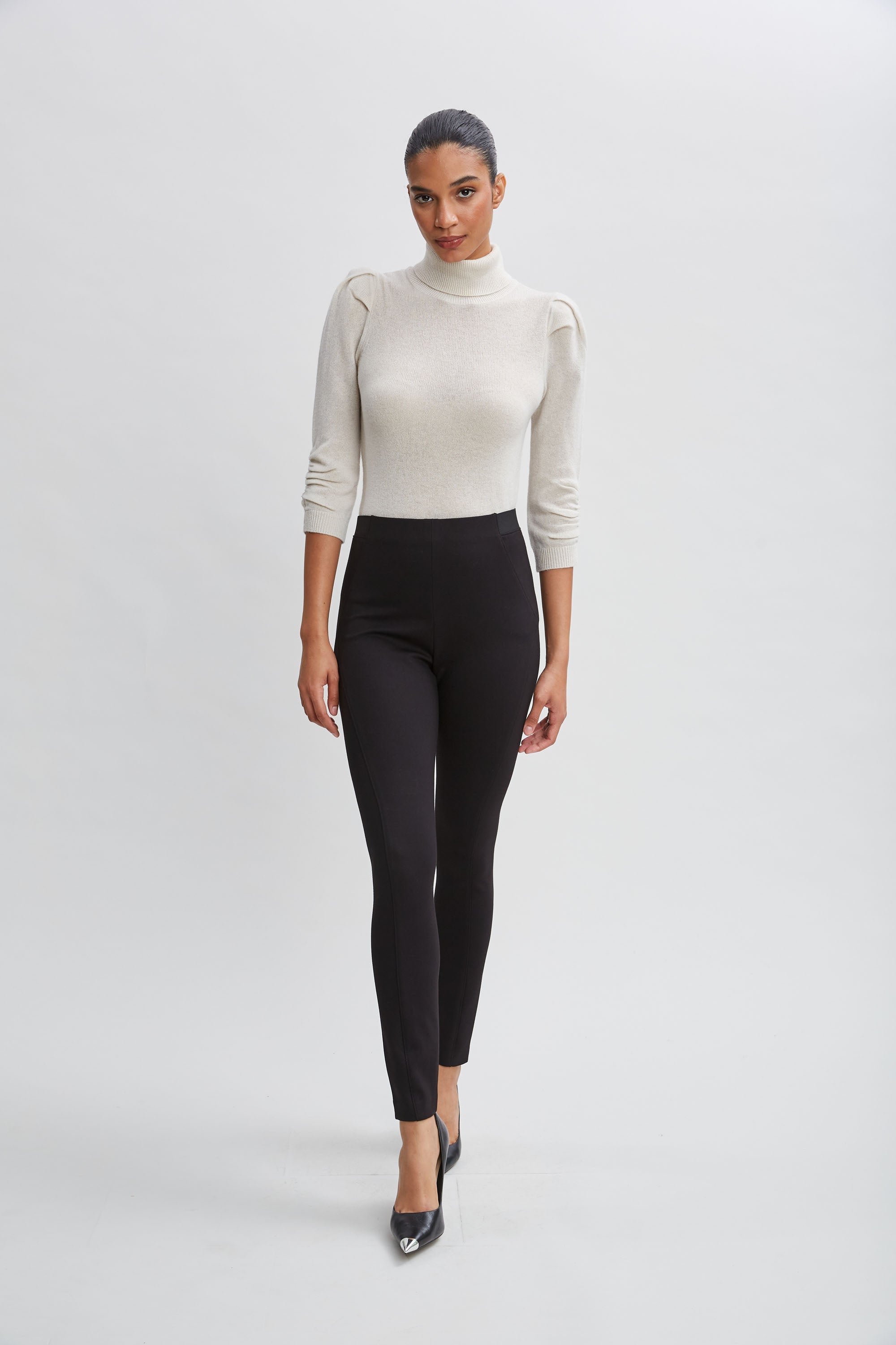 Contour Seam Leggings | Elie Tahari BLACK