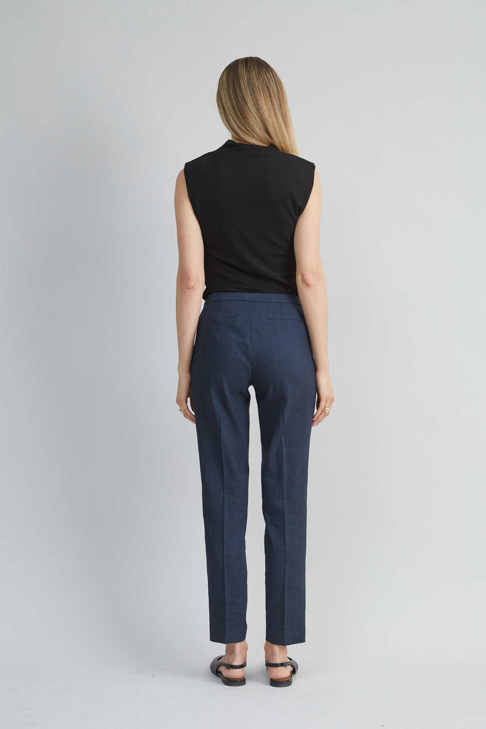 Slim Linen Pant | Elie Tahari STARGAZER