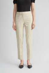 Melange Slim Pant | Elie Tahari CASHEW MELANGE