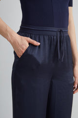 Satin Wide Leg Pant | Elie Tahari STARGAZER