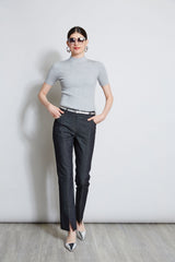Denim Slit Front Jeans | Elie Tahari INDIGO