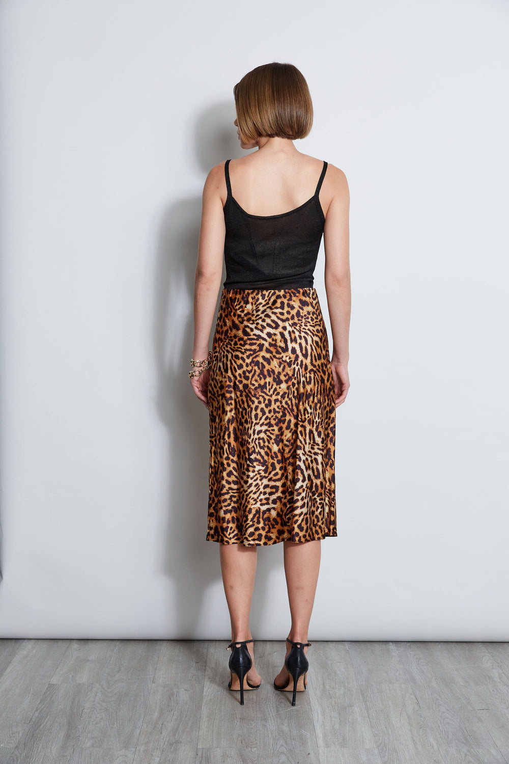 Wildcat Slip Midi Skirt | Elie Tahari MULTI