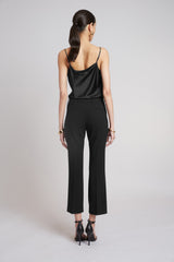 Tailored Fit & Flare Pant | Elie Tahari BLACK