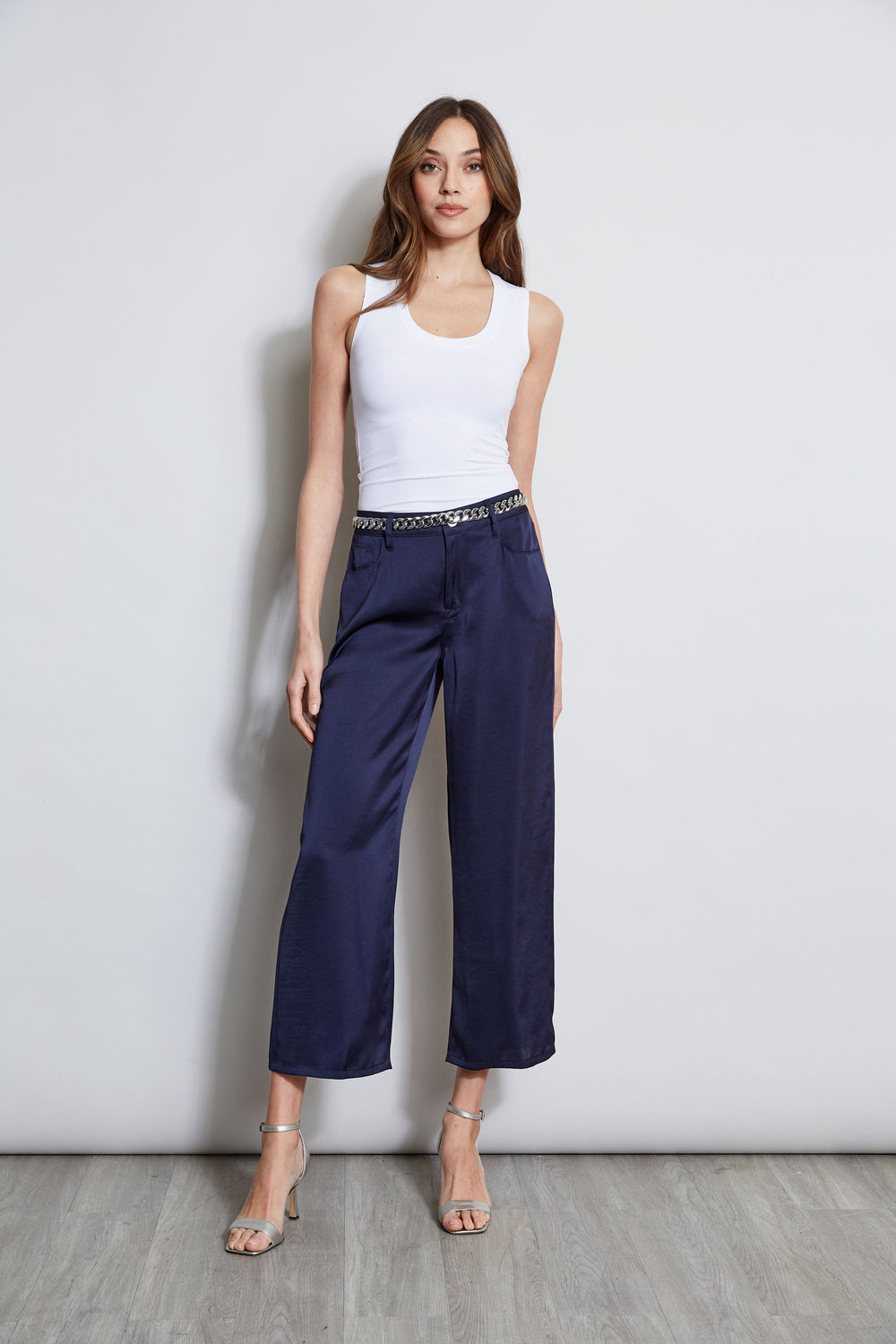 Washed Satin Fluid Pant | Elie Tahari STARGAZER