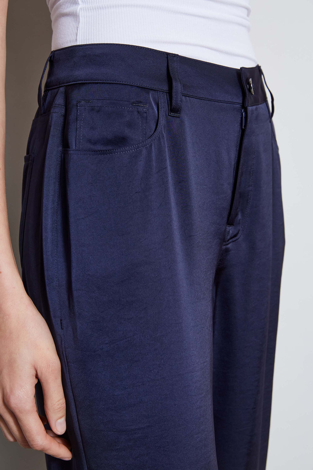 Washed Satin Fluid Pant | Elie Tahari STARGAZER