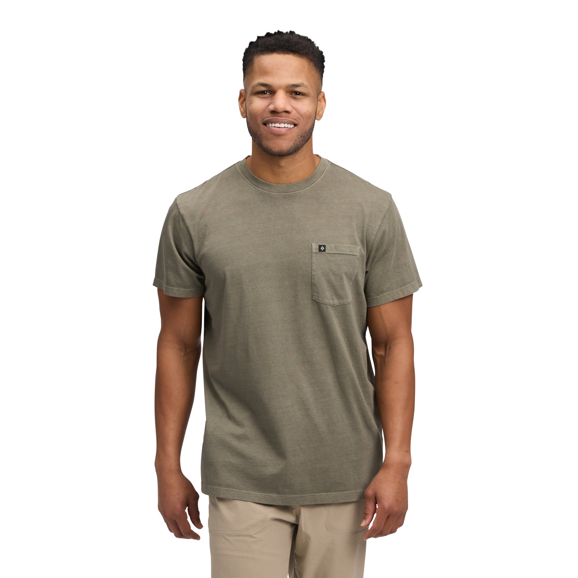 Black Diamond Men's Diamond Patch Short Sleeve Pocket Tee