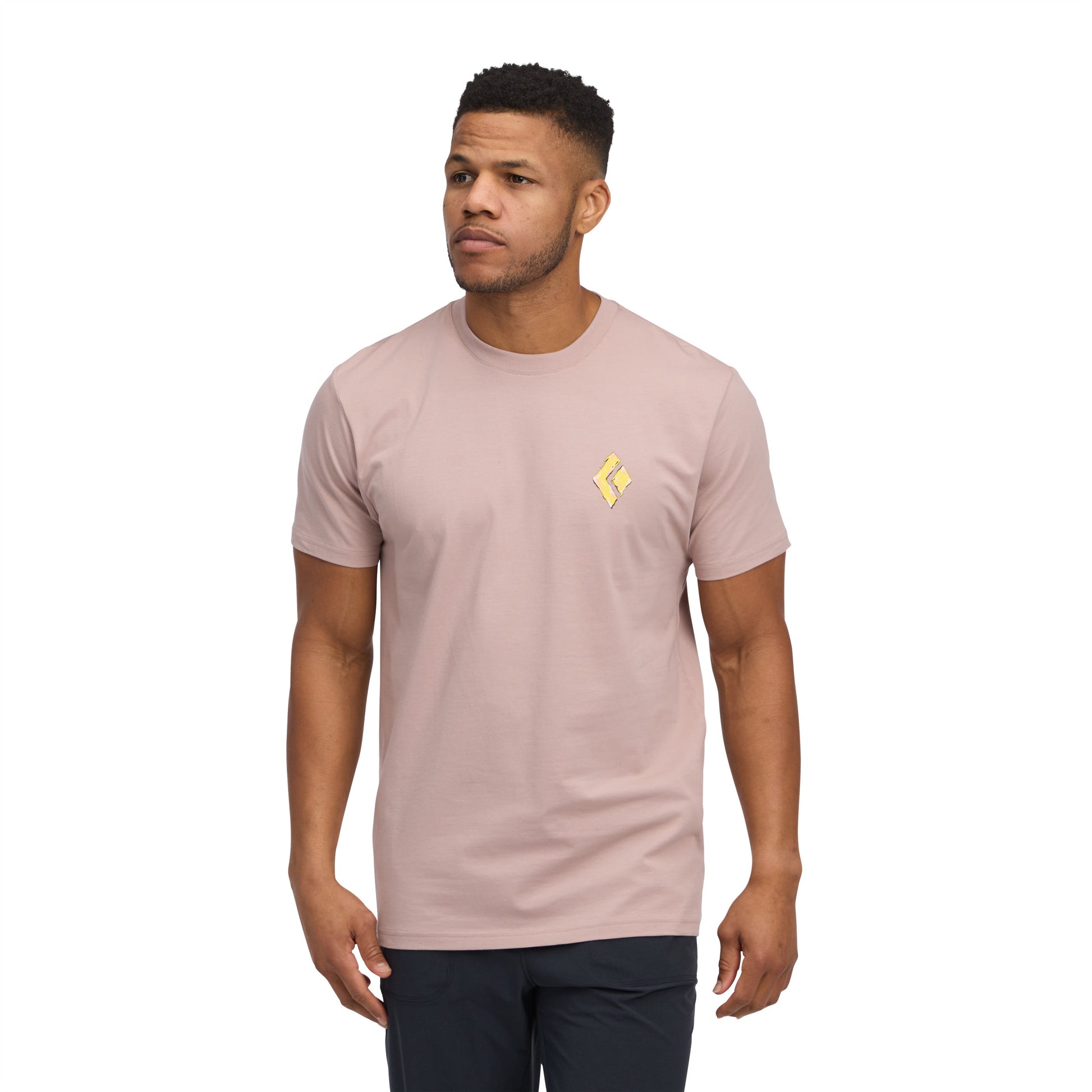 Black Diamond Men's Shredded Short Sleeve Tee