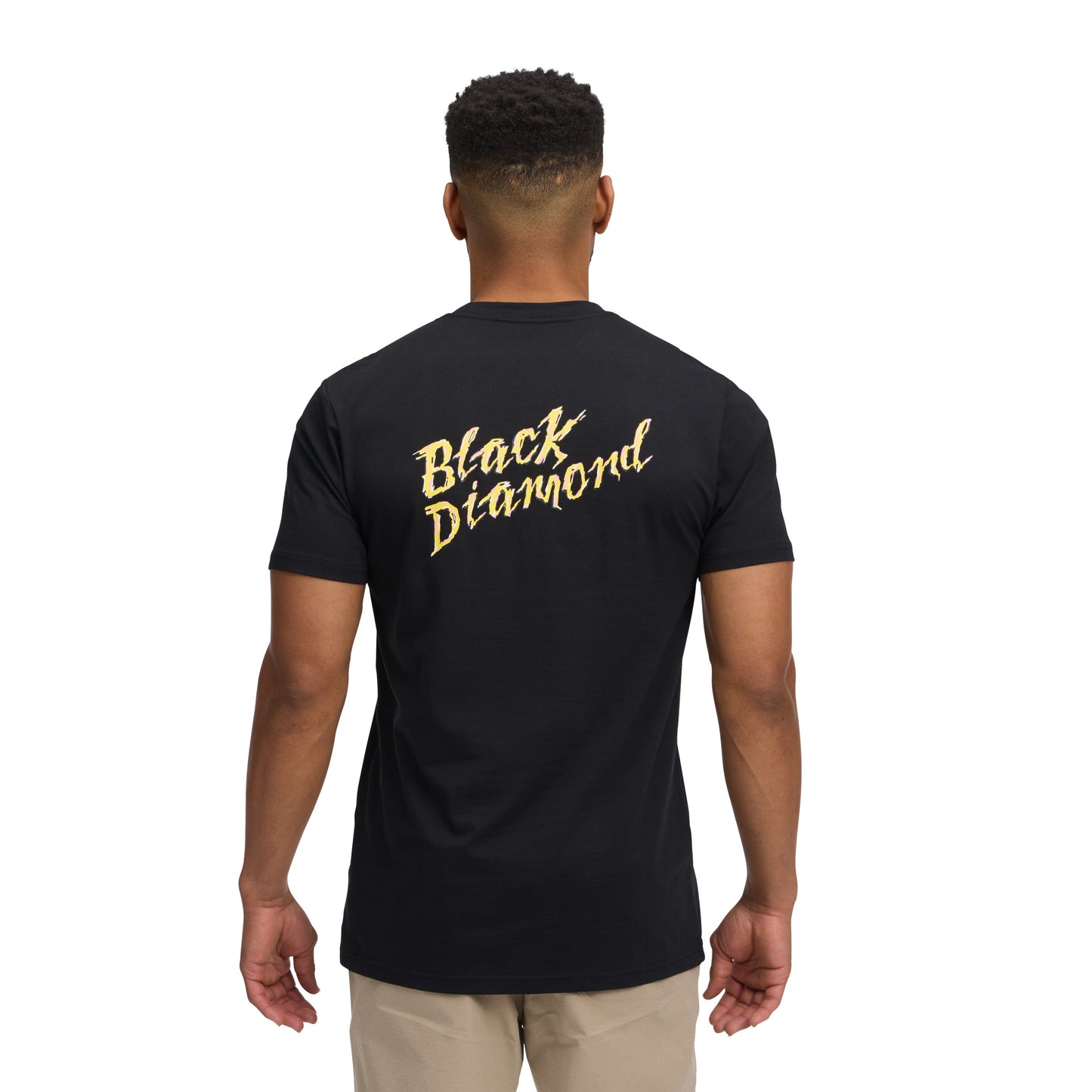Black Diamond Men's Shredded Short Sleeve Tee