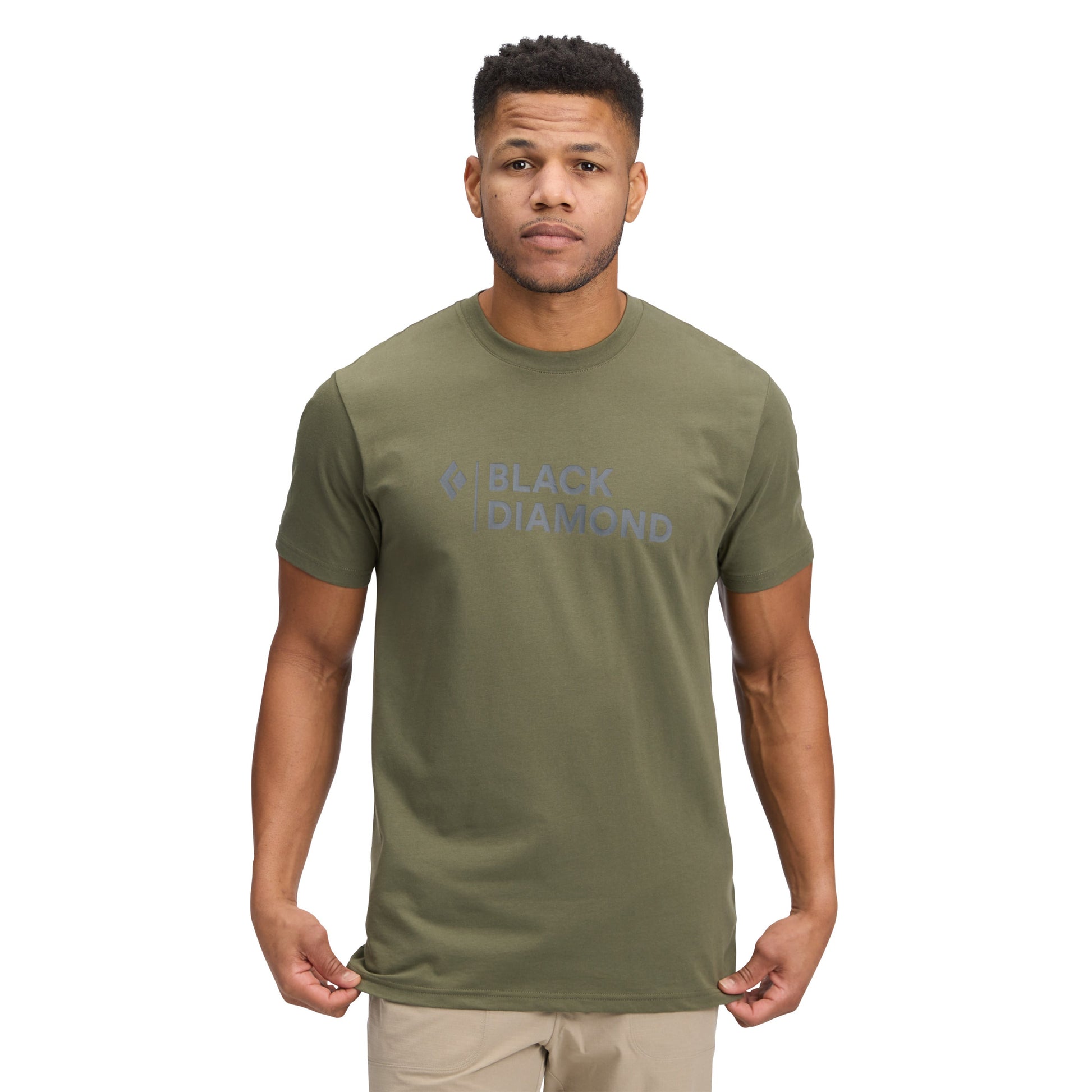 Black Diamond Men's Mini Stacked Short Sleeve Tee