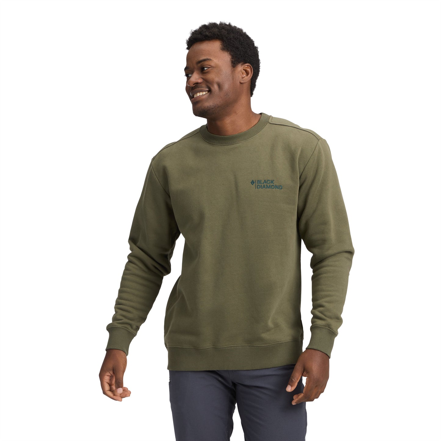 Black Diamond Men's Mini Stacked Crewneck