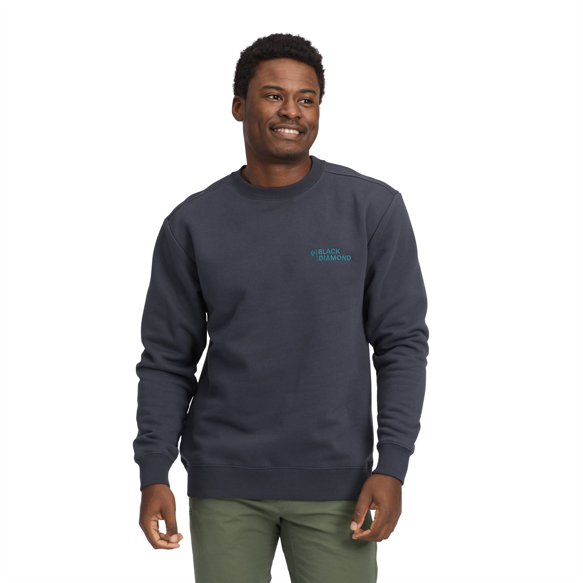 Black Diamond Men's Mini Stacked Crewneck