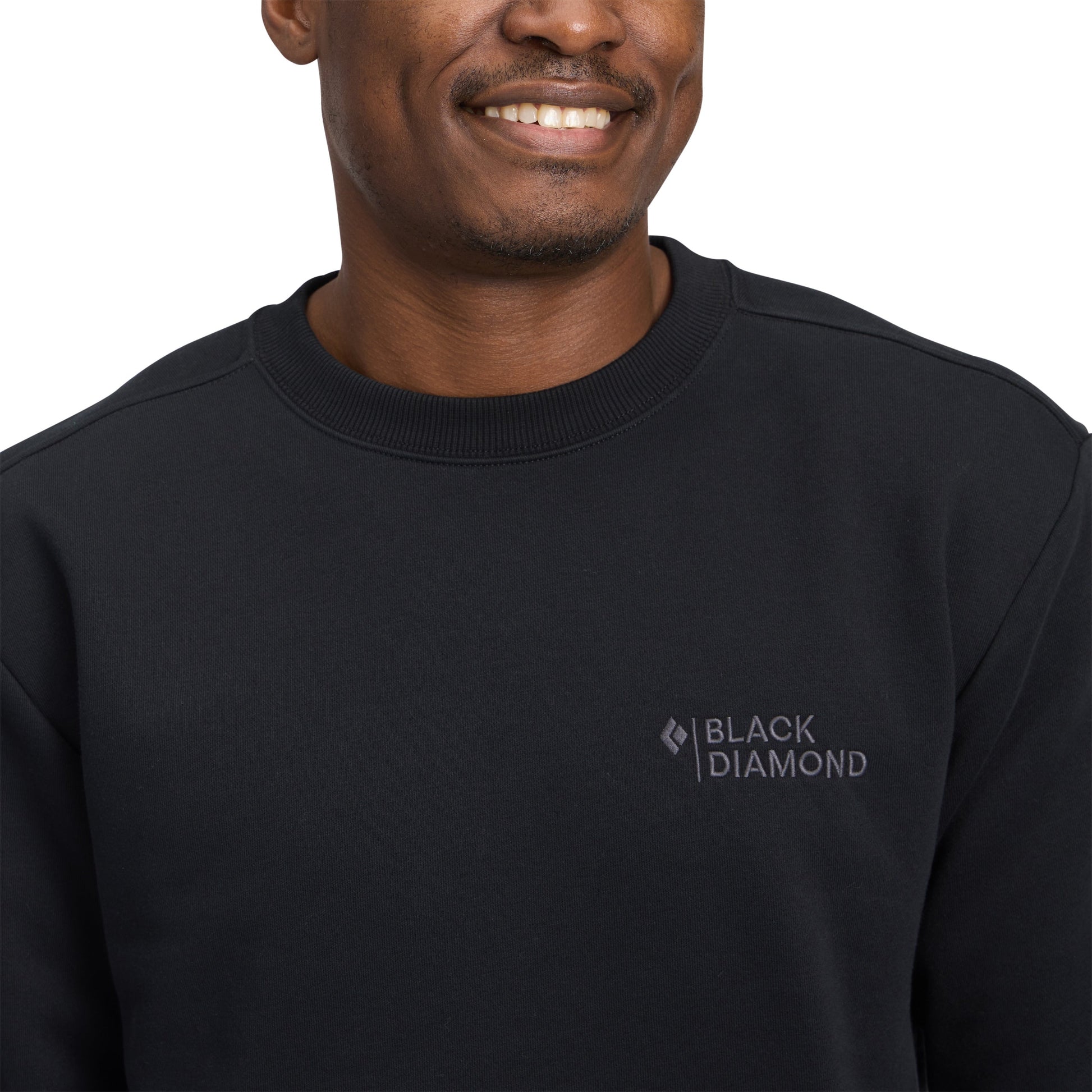 Black Diamond Men's Mini Stacked Crewneck