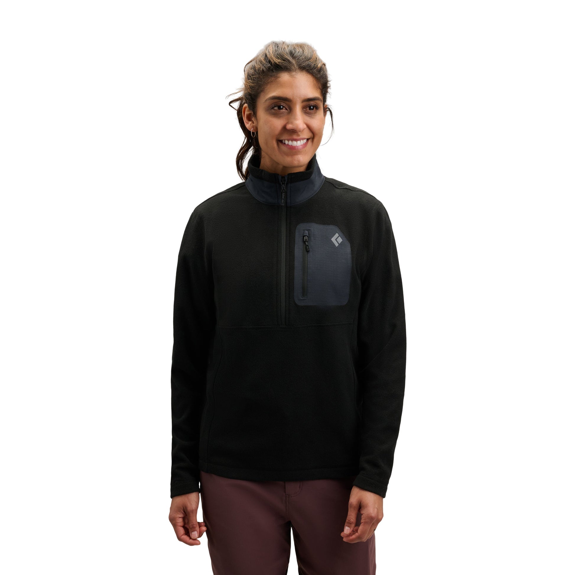 Black Diamond Women's Rift Half-Zip Fleece Jacket