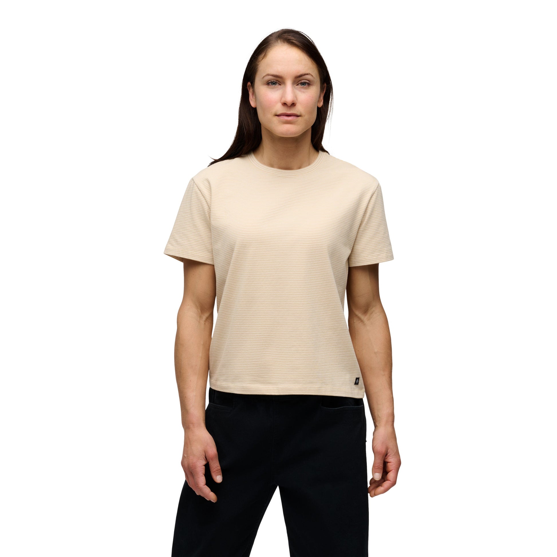 Black Diamond Women's BD Stripe Short Sleeve Tee Long