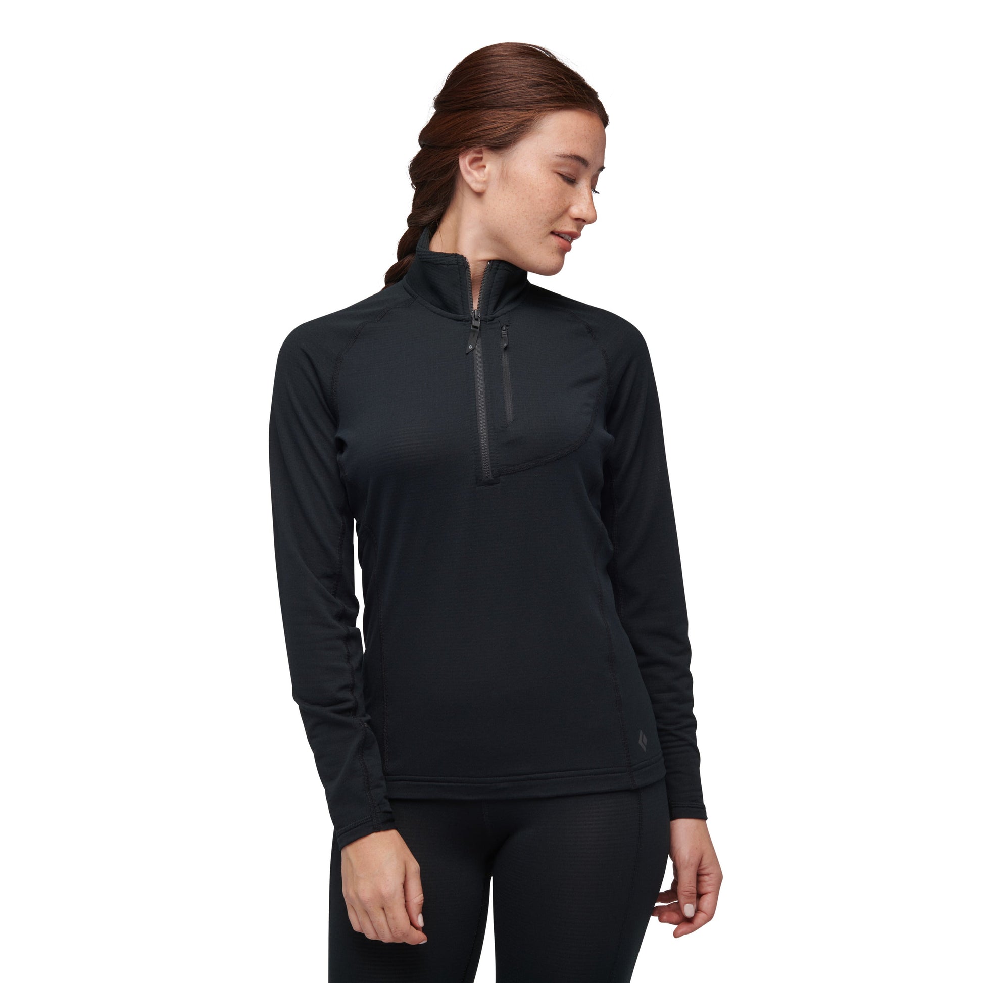 Black Diamond Women's Coefficient LT Quarter Zip Pullover