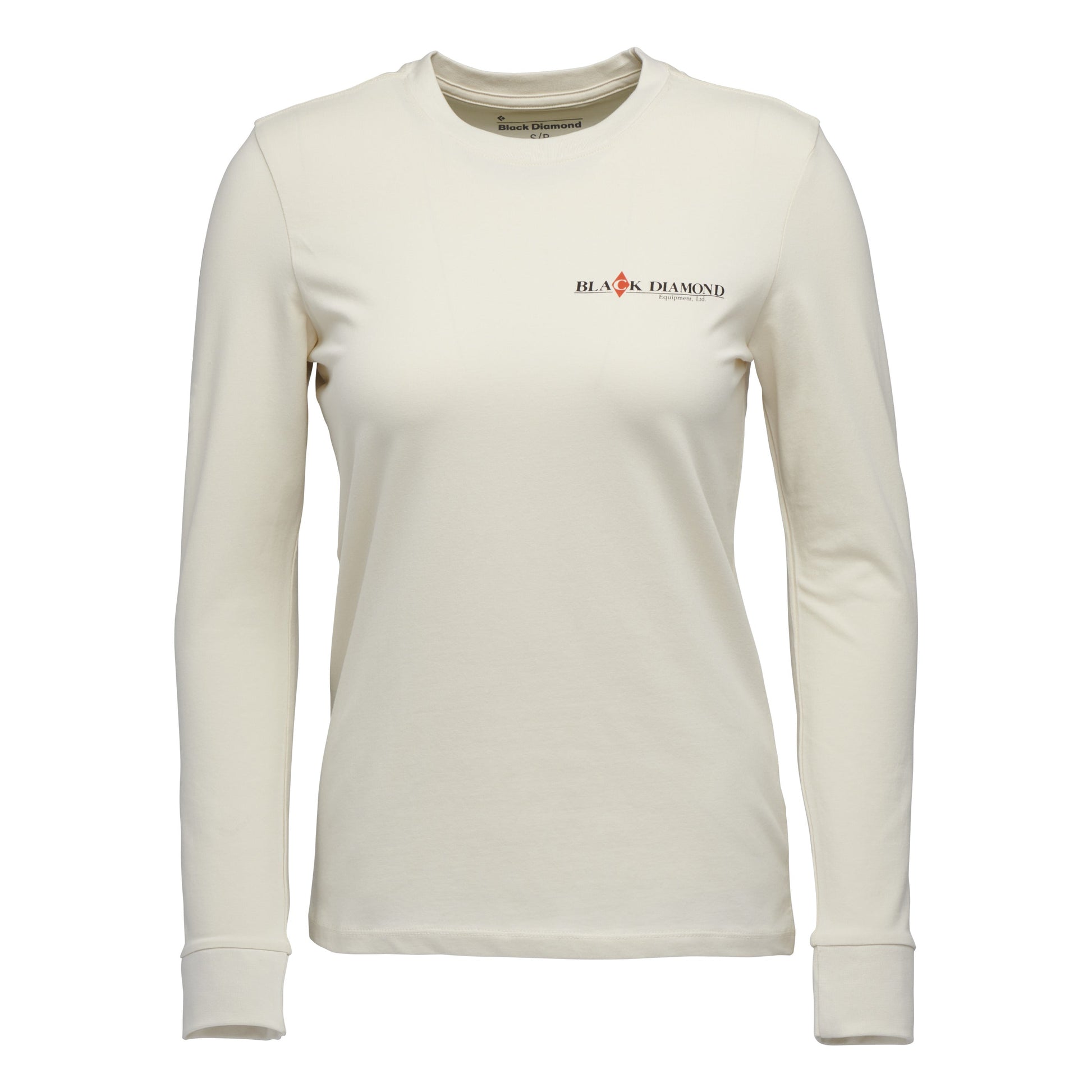 Black Diamond Women's Heritage Wordmark Long Sleeve Tee