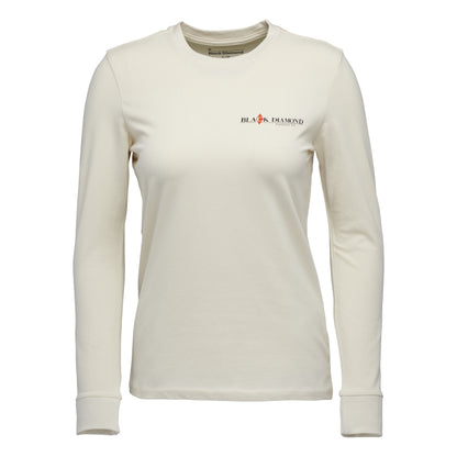 Black Diamond Women's Heritage Wordmark Long Sleeve Tee